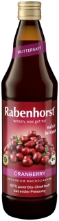BRUSNICOVÁ ŠŤAVA BIO 750ml - RABENHORST