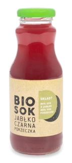 JABLKOVO RÍBEZĽOVÁ ŠŤAVA NFC BIO 250ml - OWOCOWE SMAKI