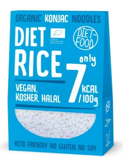 CESTOVINY S KONJACOM V TVARE RYŽE 385g (300 g) - DIET FOOD