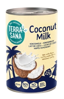 KOKOSOVÉ MLIEKO BIO 400ml - TERRASANA